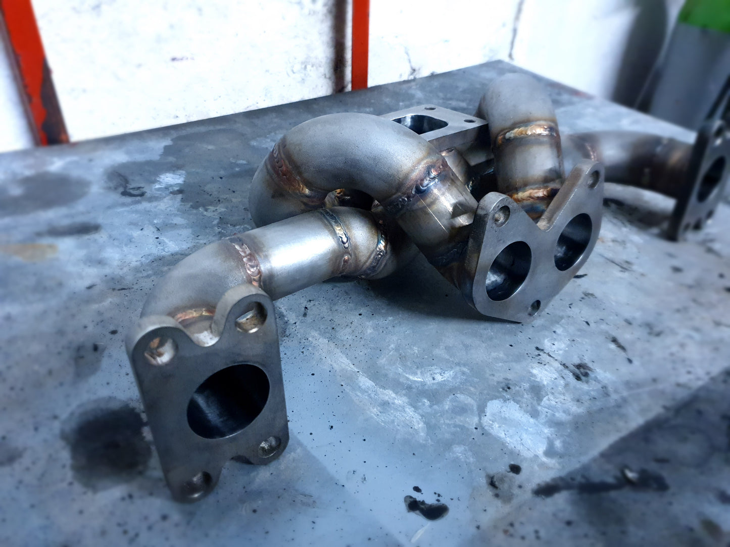200Tdi race equal length exhaust manifold