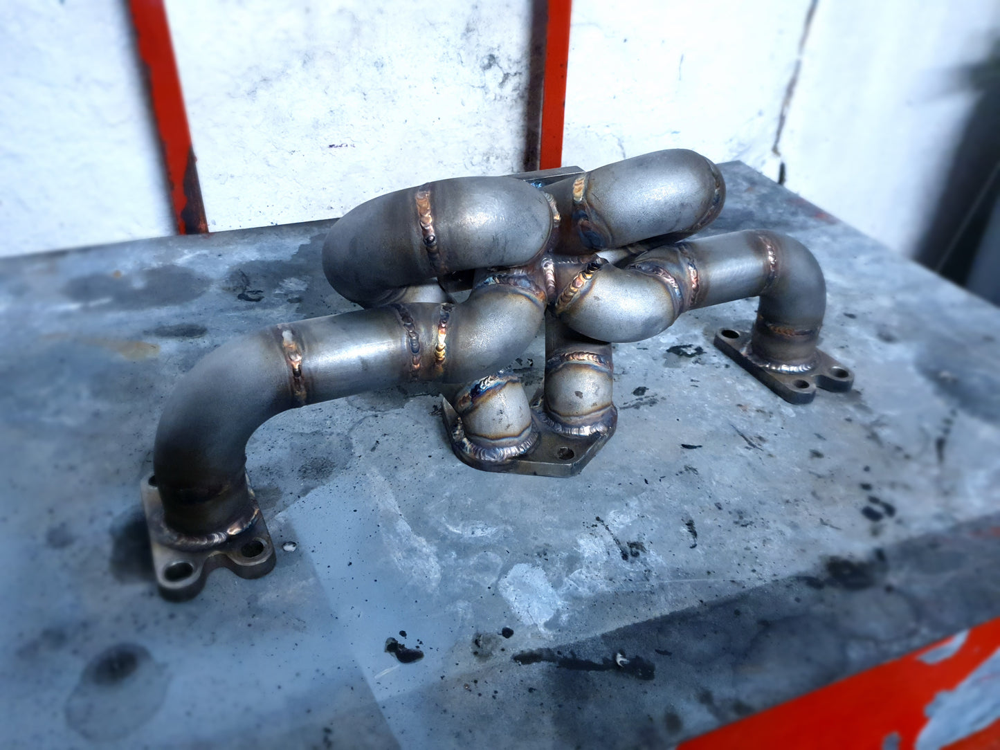 200Tdi race equal length exhaust manifold