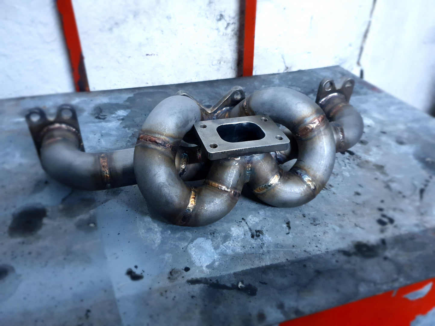 200Tdi race equal length exhaust manifold