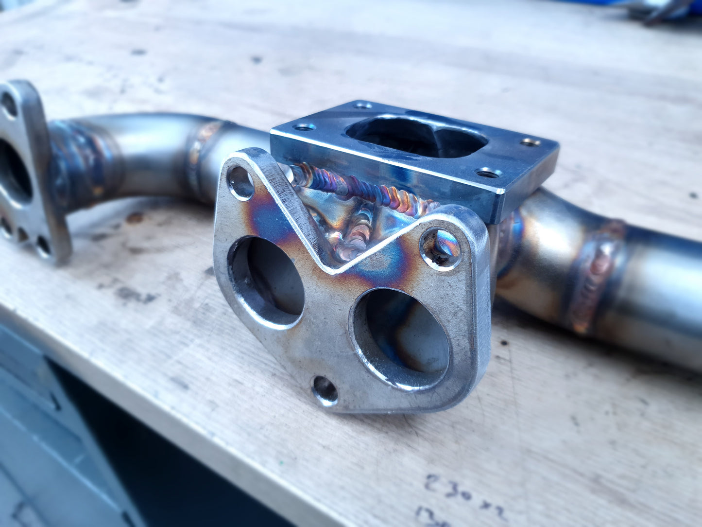 200Tdi race log manifold