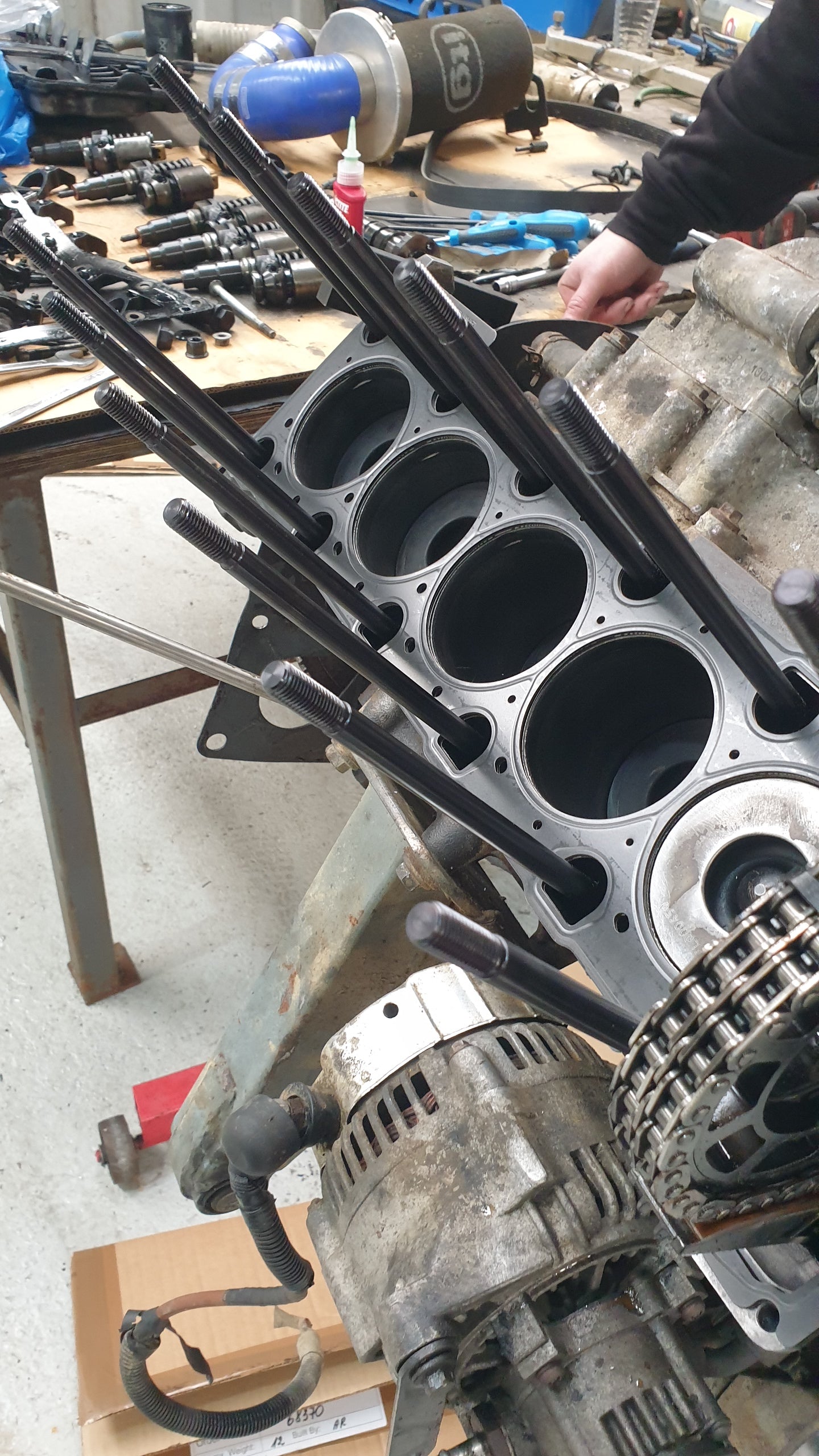 TD5 Headstud kit