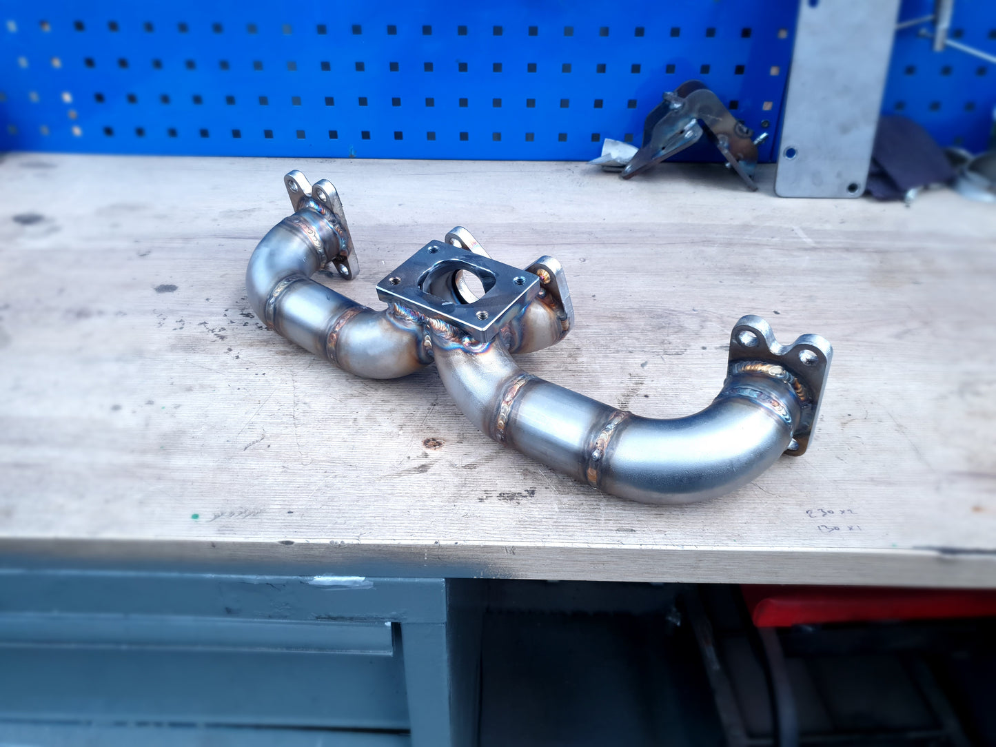 200Tdi race log manifold