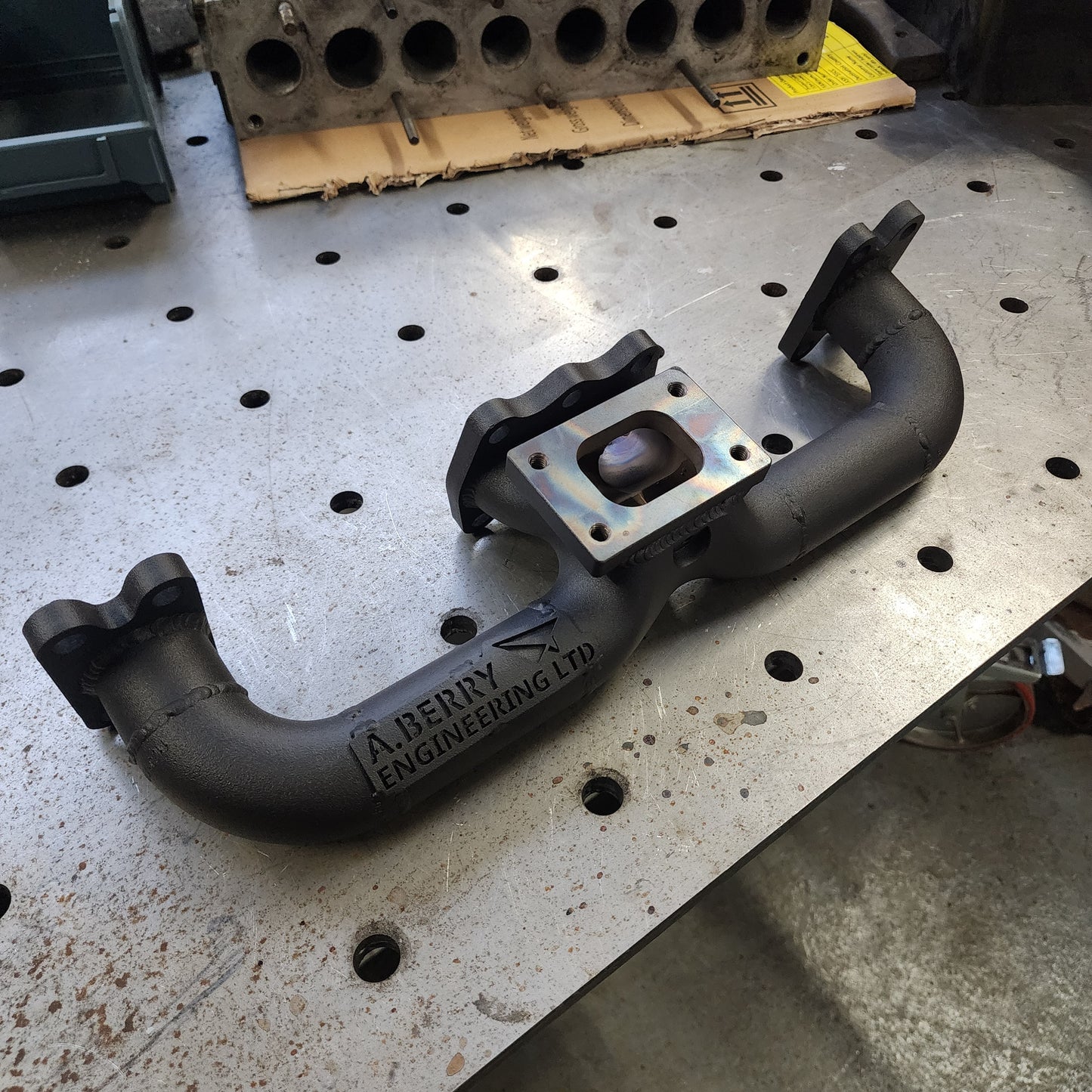 Land Rover Defender 200tdi Performance log manifold